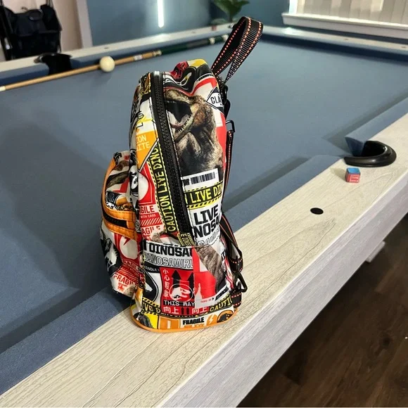 Jurassic World Dominion Universal Studios Parks JW3 Malta Mini Backpack NWOT - Picture 5 of 11